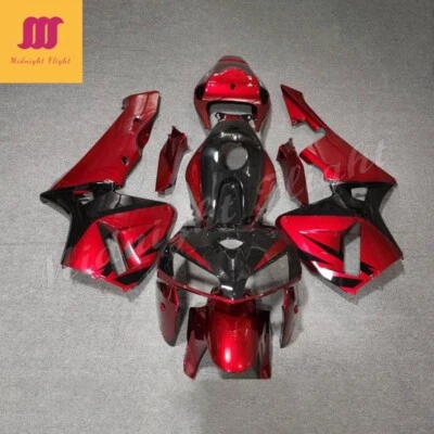 Fairing Kit for Honda CBR600RR 2005 2006 ABS Injection Bodywork Set Red Black - Imagem 1 de 3