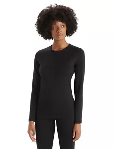Top Icebreaker Merino 200 Oasis para mujer manga larga ligero talla XL - Imagen 1 de 6