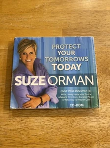 Suze Orman: Protect Your Tomorrows Today CD-ROM Will POA Living Trust Adv NEW - Picture 1 of 2