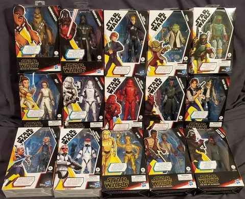 Star Wars Galaxy of Adventures Action Figures Cover