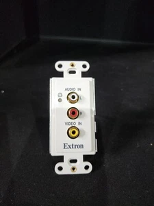 Extron CVEQ 100 D #60-867-01 RCA AV Composite Video Audio Line Driver (Decora) - Picture 1 of 4