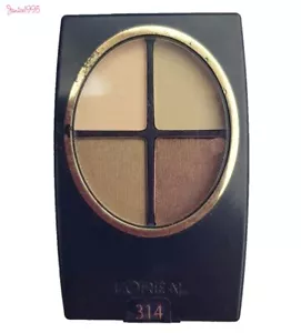 LOREAL Eye Shadow Quad Wear Infinite #314 GORGEOUS GREEN - Picture 1 of 1