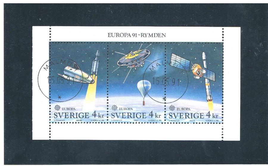 SWEDEN 1991 Europa FU (Booklet) CV $8.50 - Image 1 of 1