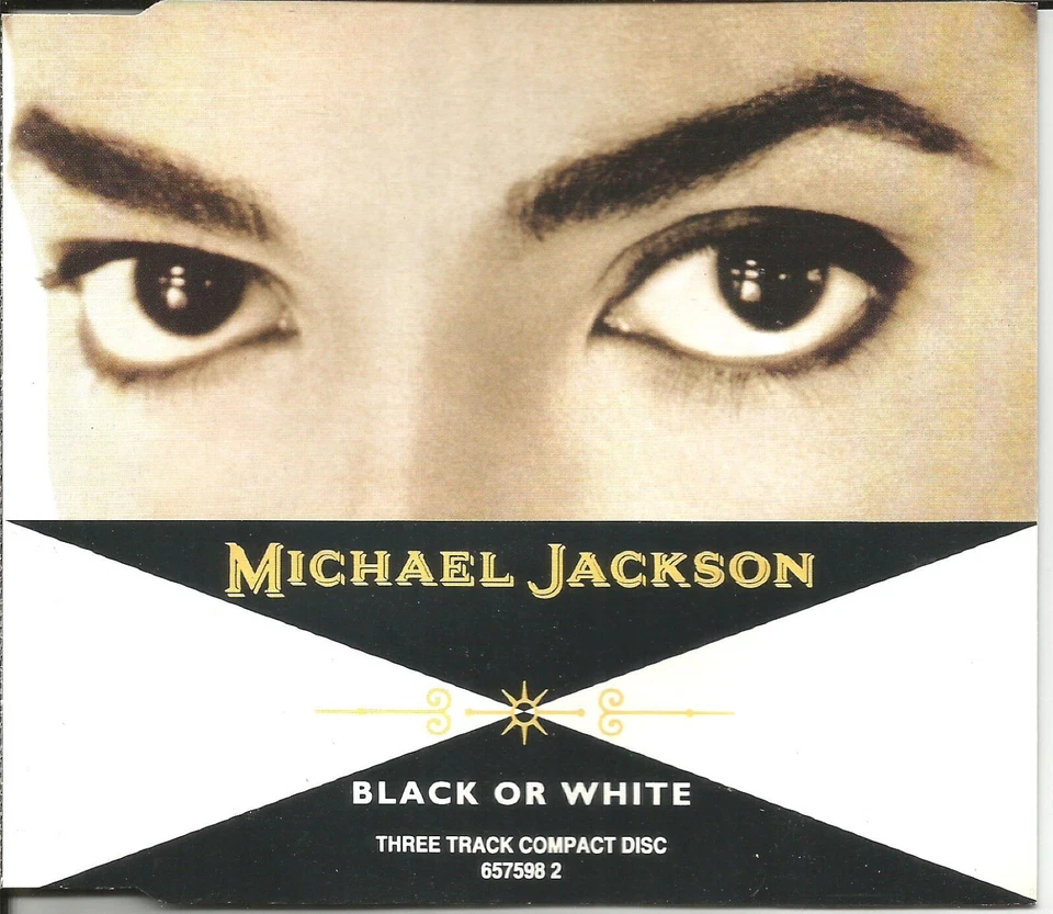 MICHAEL JACKSON Black or White w/ INSTRUMENTAL Europe CD Single SEALED USA seler Foto 1 de 1
