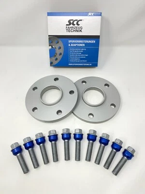 Ensanchamiento de carril 30 mm 2x15 mm SCC Porsche incl. tornillos de rueda espaciadores  - Imagen 1 de 4