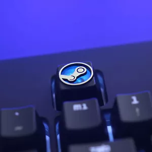 For Steam Platform Game Mechanical Keyboard Keycaps Light Keycaps Button - Picture 1 of 3