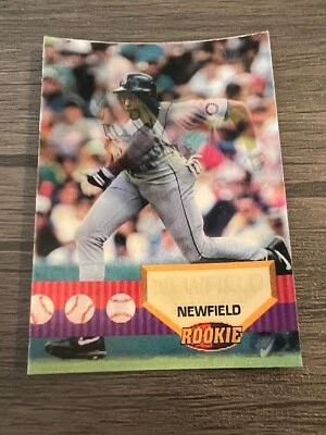 1994 Pinnacle Sportsflics 2000 Baseball Card #165 Marc Newfield RC (Q3) - Image 1 of 2
