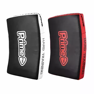 PSS Leather Curved Kick Pad MMA Kickboxing Workout Training Target shield 1119 - Picture 1 of 13