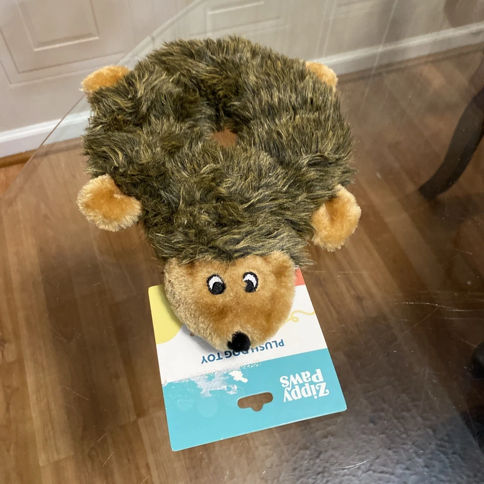 ZippyPaws Loopy 6squeaker Plush Squeak Toys Dog Toy Hedgehog