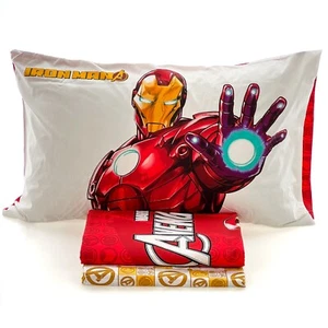 Completo Copripiumino Iron Man Bassetti singolo una piazza Marvel cotone 100% - Foto 1 di 10