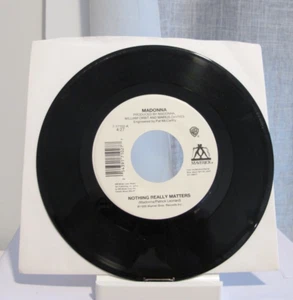 45 RECORD - MADONNA - NOTHING REALLY MATTERS - Picture 1 of 1