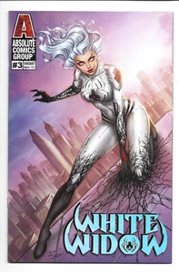 White Widow #3H - Silver Holofoil Kickstarter Edition Dawn McTeigue - Picture 1 of 2