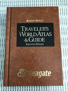 Traveler's World Atlas and Guide by Rand McNally Seagate - Picture 1 of 10