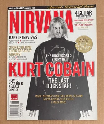 Guitar World Magazine Presents Nirvana The Uncensored Story Of Kurt Cobain NEW Foto 1 de 4