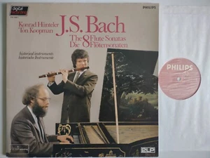 TON KOOPMAN & KONRAD HUNTERLER SPIELEN BACH FLÖTE SONATEN PHILIPS 410 404 - Bild 1 von 7