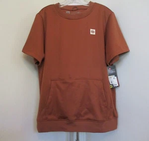 686 COMPTON POLYESTER CLAY SHORT SLEEVE BONDED FLEECE JERSEY MEN'S NWT TOP, M - Picture 1 of 11