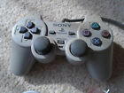 PS1 Official Sony Playstation Dual Shock Controller tested+working (discoloured)