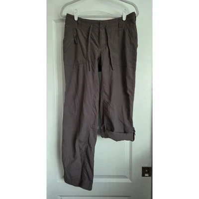 Pantalones de senderismo convertibles The North Face para mujer gris púrpura talla 6 de viaje Foto 1 de 4