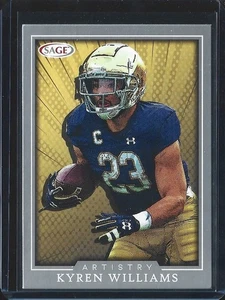Kyren Williams - 2022 SAGE Artistry #73 - Notre Dame Fighting Irish - Picture 1 of 2