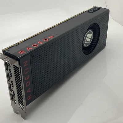 Tarjeta de video AMD Radeon RX Vega 64 8 GB HBM2 turbofan Powercolor Foto 1 de 4