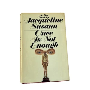 Once Is Not Enough by Jacqueline Susann (1973, HC/DJ) VG Collectible Book C3 - Picture 1 of 7