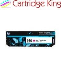 HP 980 Magenta Original Ink Cartridge Page Yield 6600 (D8J08A) - Image 1 of 1
