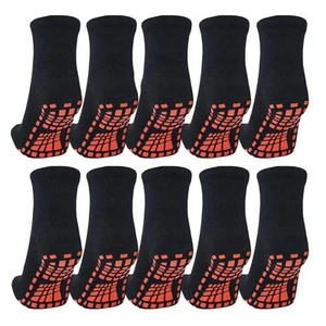 Toddler Socks with Grips Non Skid Trampoline Socks for Kids 9-14 Years 10 Pac... - Picture 1 of 7