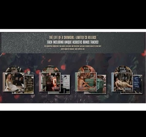Presale The Life Of A Show Girl Acoustic Limited Edition CD Full Set of 4 - Picture 1 of 15