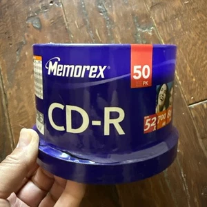 Memorex CD-R | 52x | 700MB | 80-Minute | 50 Pack | New - Picture 1 of 3