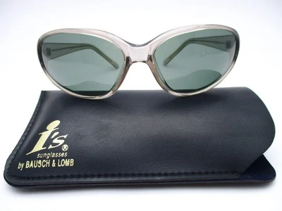 Vintage • Bausch & Lomb i's • W2694 Sunglasses Gray / G-15 63mm GLASS Wrap  B&L - Image 1 of 4