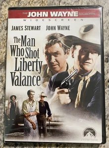 The Man Who Shot Liberty Valance dvd John Wayne & James Stewart 1962 sealed - Picture 1 of 2