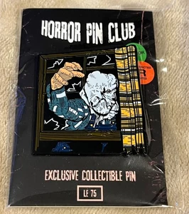 Zobie Horror Pin Club Friday the 13th Pin Sackhead Jason Rare OOP - Bild 1 von 1