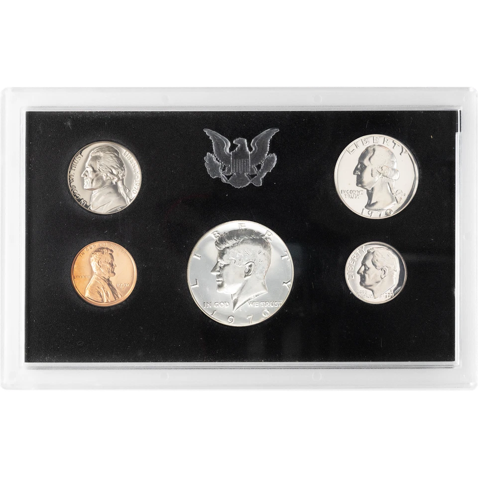 1970 Clad Proof Set Small Date - Image 1 of 1