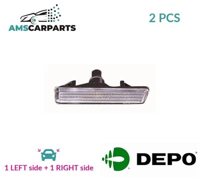 INDICATOR LIGHT BLINKER LAMP PAIR 444-1409L-AE-C LORO 2PCS NEW OE REPLACEMENT - Image 1 of 4