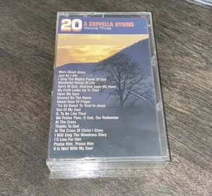 20 A Cappella Hymns Vol.3 (1990Cassette) Various Artists Benson Christian - Picture 1 of 5