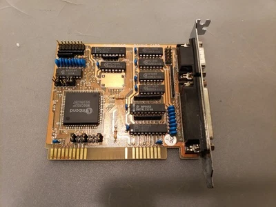 Vintage Winbond SNB-C032 2SIPIG 8-Bit ISA I/O Parallel Serial Controller Card - Image 1 of 3