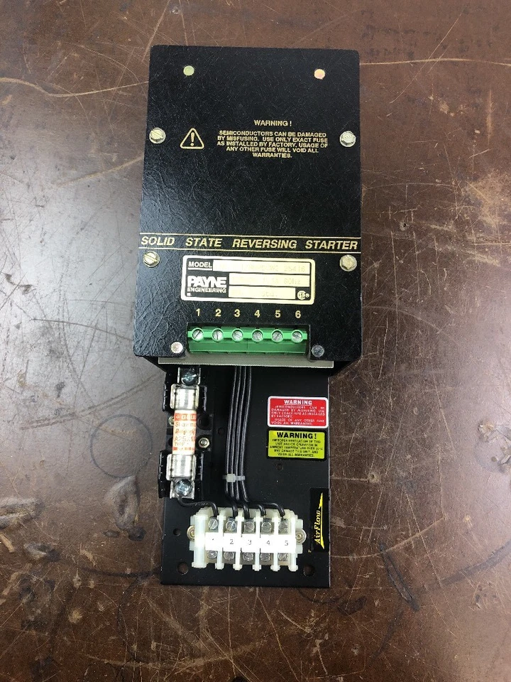 New Payne Engineering Solid State REVERSING STARTER 11R-1 3Ph 125VDC FREE SHIP - Image 1 of 1