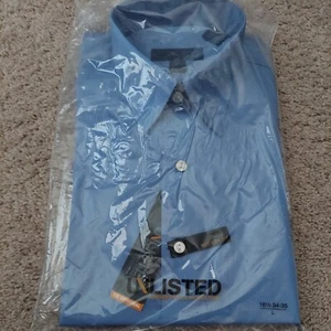 Kenneth Cole Unlisted Long Sleeve Large 16.5 34-35 - Picture 1 of 2