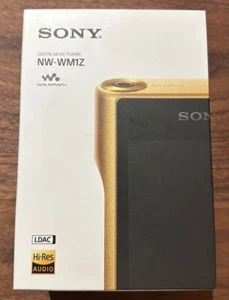 SONY Walkman NW-WM1Z Gold WM1 Series High-Res with high efficiency Used Good - Picture 1 of 12