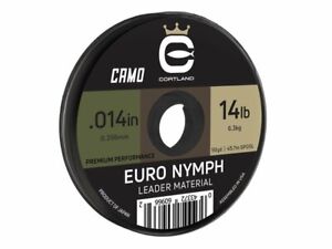 Cortland Euro Nymph Leader Material 50yd 45.7m Fly fishing 
