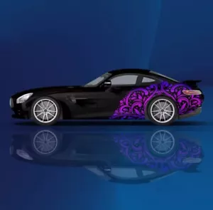 Tatau Decal; Universal Fit Car Decal For Both Sides; Sporty Pattern Car Decal - Picture 1 of 1