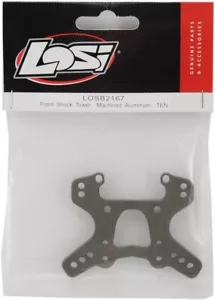 Team Losi LOSB2167 Front Shock Tower Machined Aluminum: TEN Discontinued RC Part - Picture 1 of 4