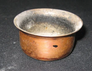 Antique Tin miniature doll house kitchen Copper Pot - Picture 1 of 1