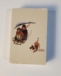 Norman Rockwell Vintage Deck of Playing Cards Trump NEW FACTORY SEALED - Picture 1 of 3