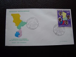 REPUBLIQUE CENTRAFRICAINE - enveloppe 1er jour 23/6/1964 (B3) - Picture 1 of 1