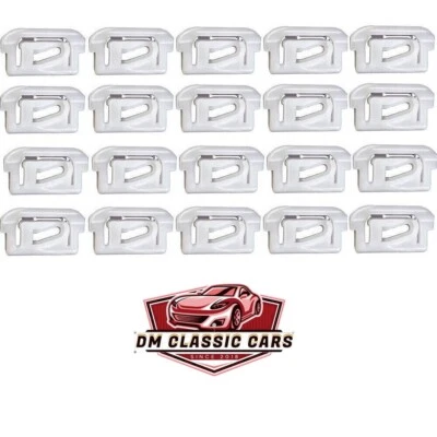 1979-92 Caddy Brougham, Deville, Fleetwood Glass Window Windshield Reveal Clips - Image 1 of 4