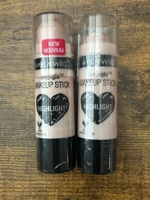 Wet n Wild MegaGlo Highlighter Stick, When The Nude Strikes - 2 Pack - Image 1 of 4
