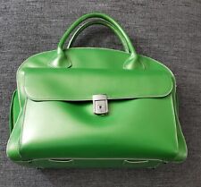 McKlein Glen Ellyn Green Leather  Detachable Women Laptop Bag W/ Shoulder Strap