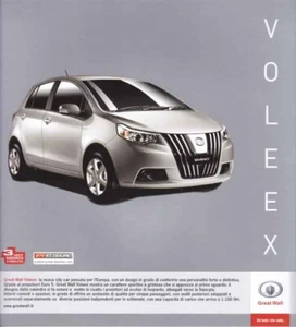 Katalog Broschüre Great Wall Voleex 11/2010 Italien Italia - Bild 1 von 1
