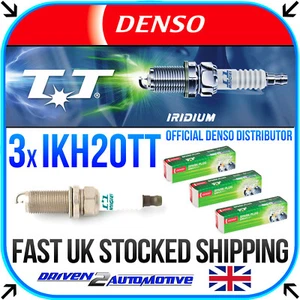 3x DENSO IKH20TT IRIDIUM TT Zundkerze FOR DAIHATSU SIRION (M3_) 1.0 01.05- - Picture 1 of 4